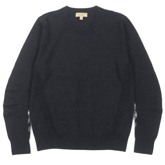 BURBERRY sweater 4061739 Main: 100% wool Dark gray mens L