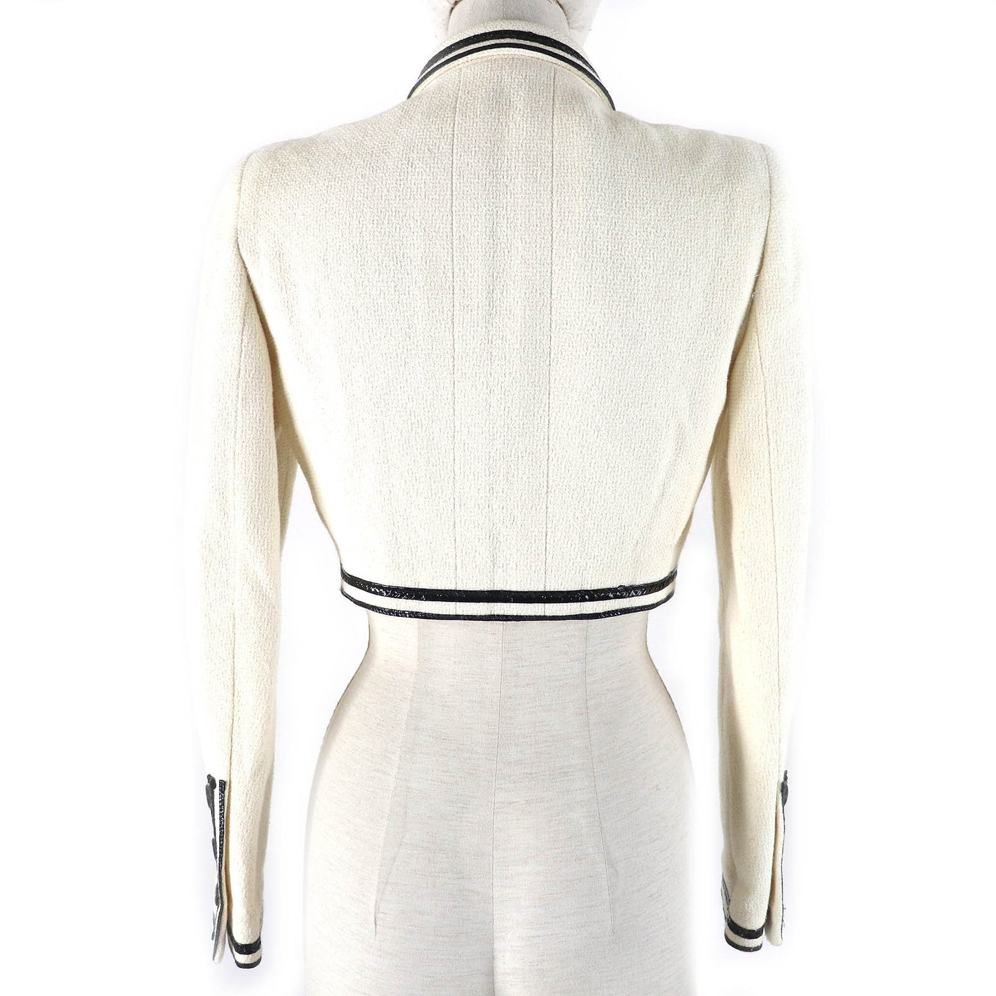 Chanel Tweed Jacket Cotton Silk 36 Classic Flap Tote