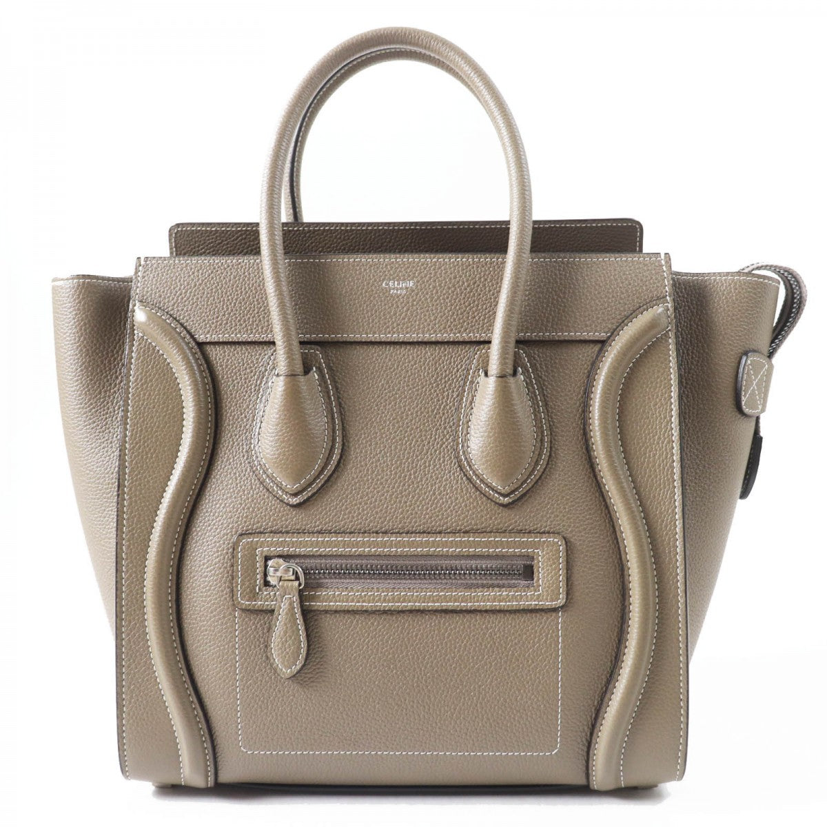 CELINE Handbag 18979 Main: Drummed calfskin Suri Luggage micro shopper Women