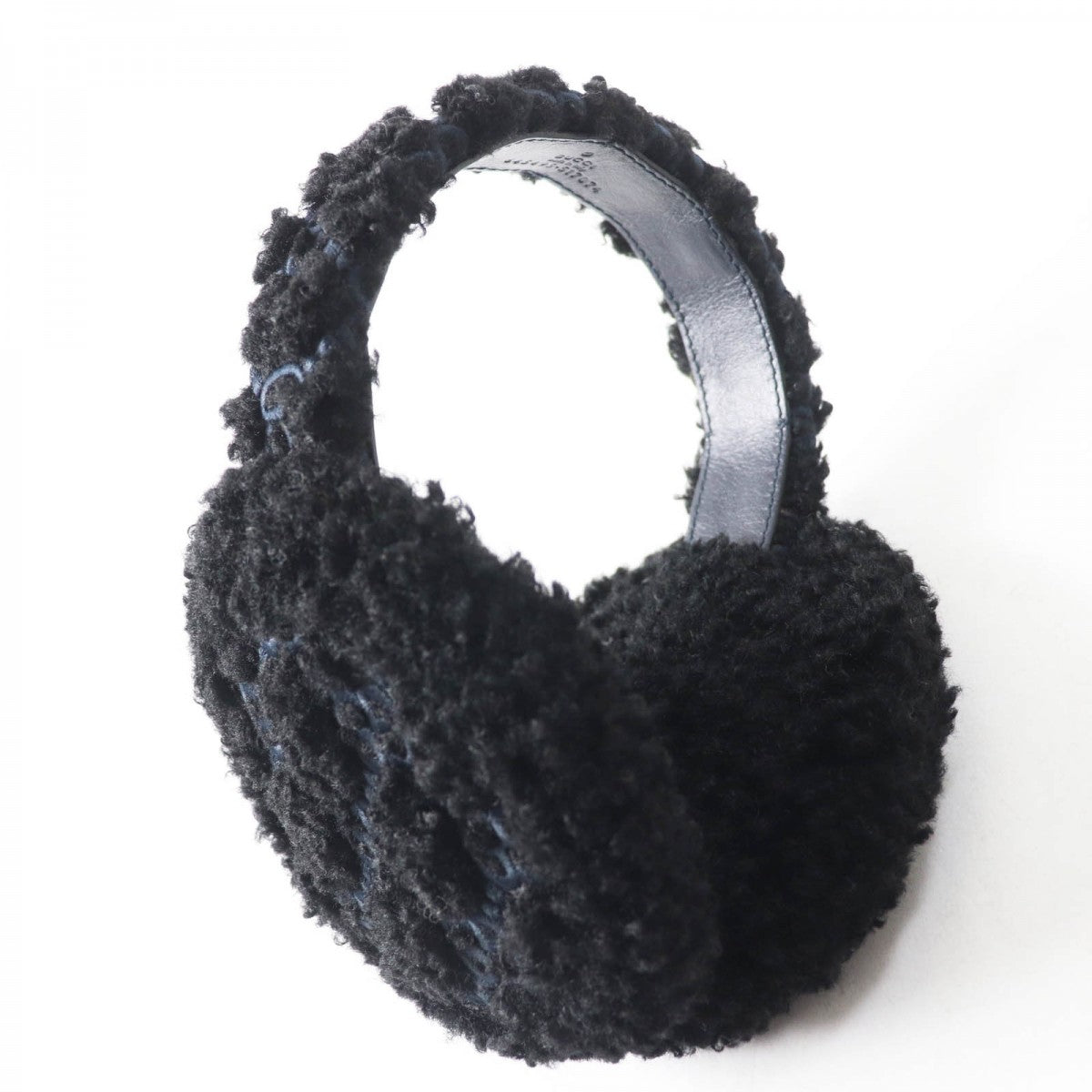 GUCCI Earmuff 645495 517074 Main: Curly eco fur black Women(Unisex)