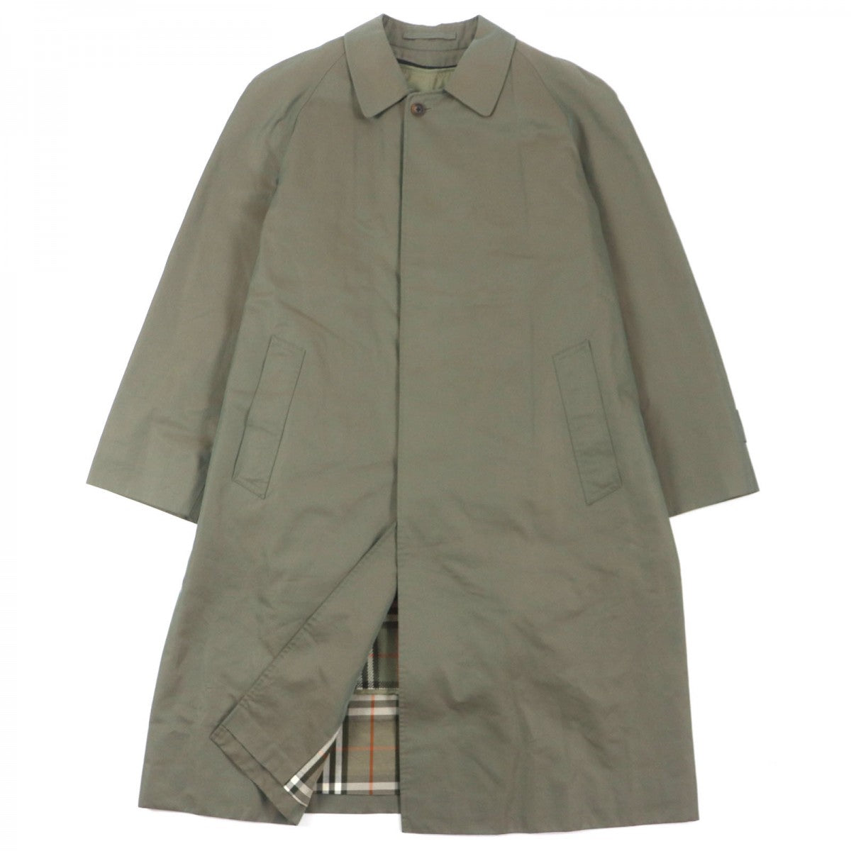 BURBERRY LONDON Stainless collar coat Outer: 100% cotton, Lining: cotton, Sleeve lining: polyester, Liner: 90% wool, Liner: 10% cashmere iridescent mens