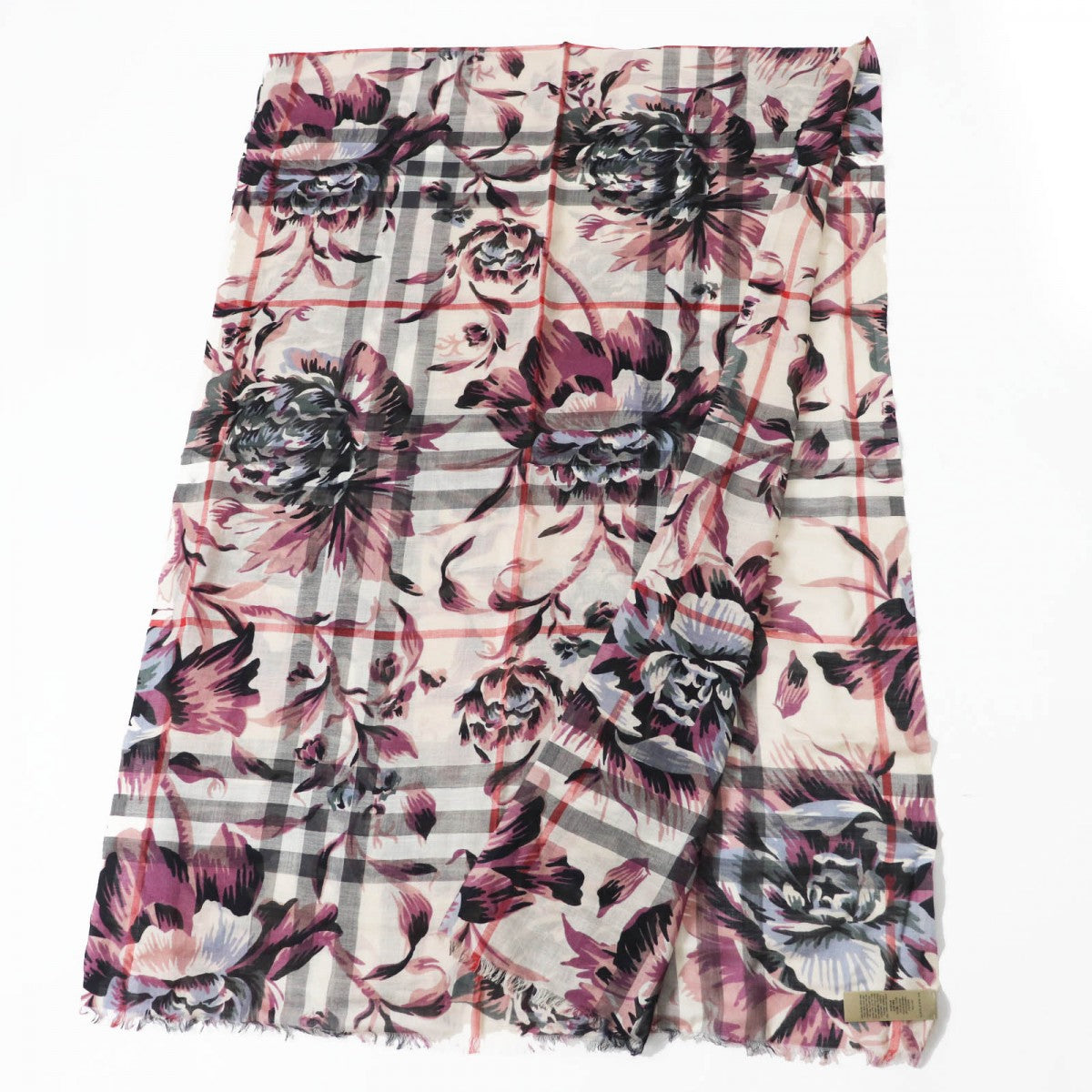 BURBERRY Stall 4043946 Main: 51% wool, Main: 49% silk Stone Ash Rose Women