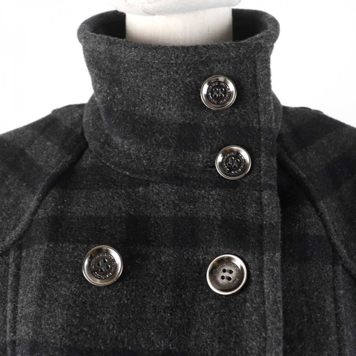 BURBERRY LONDON Chester coat Main: 90% wool, Main: 8% cashmere, Main: 2% other, Lining: 100% cupra Dark gray Women 40