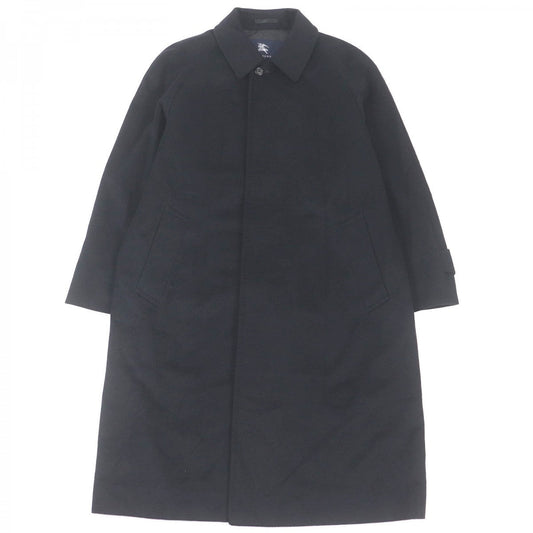BURBERRY LONDON Stainless collar coat Outer: 60% cashmere, Outer: 40% silk, Lining: cupra, Lining: polyester black mens