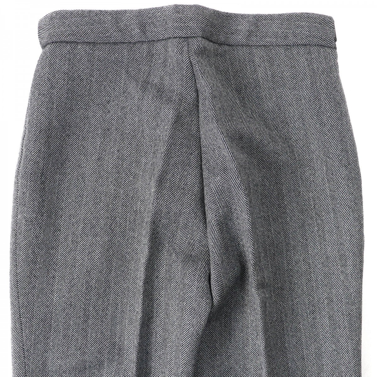 GUCCI Pants Outer: 100% wool, Lining: 100% rayon Gray type Women 40
