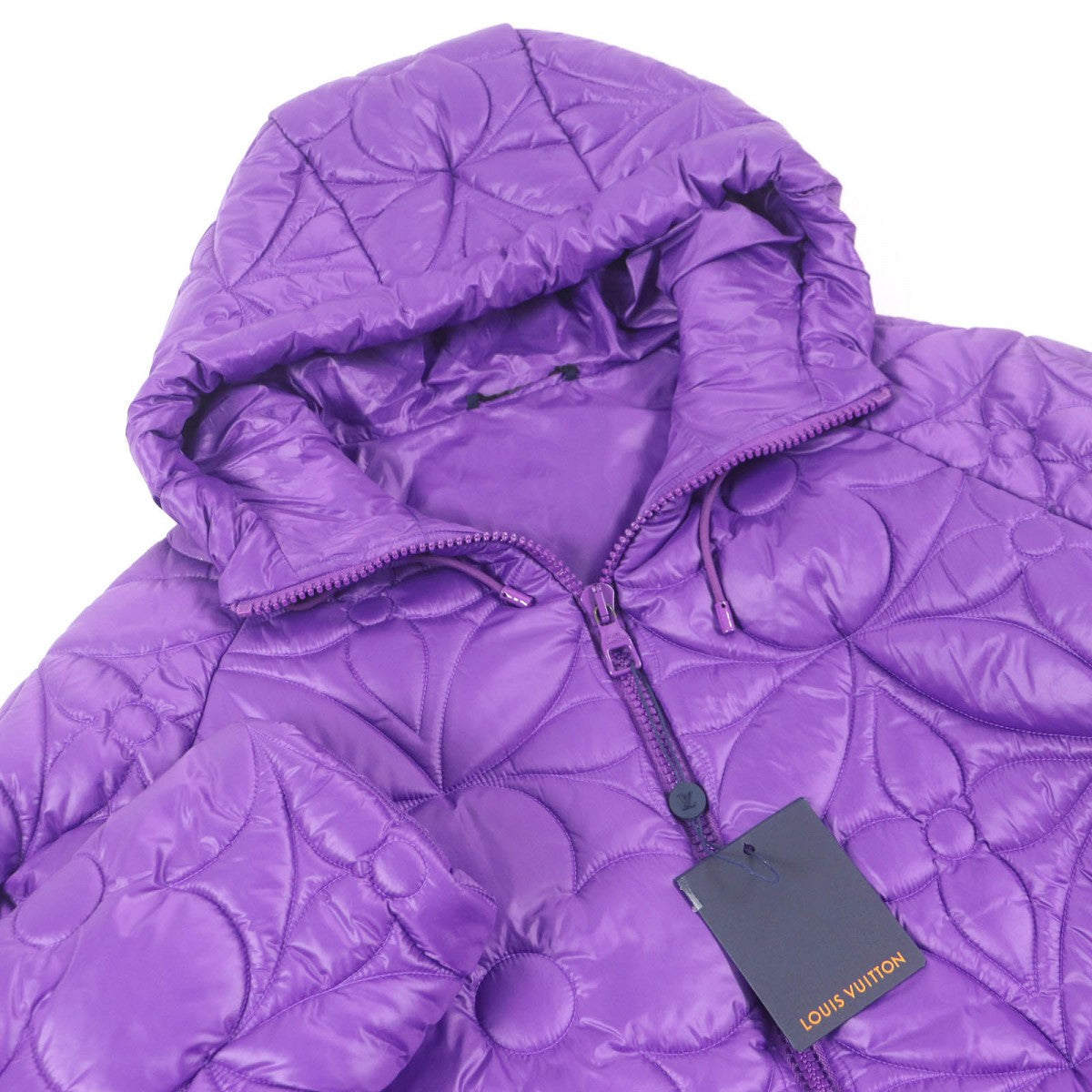 LOUIS VUITTON Blouson HMB47W Outer: 100% polyester, Lining: 100% cotton, Filling: 100% polyester purple mens 48