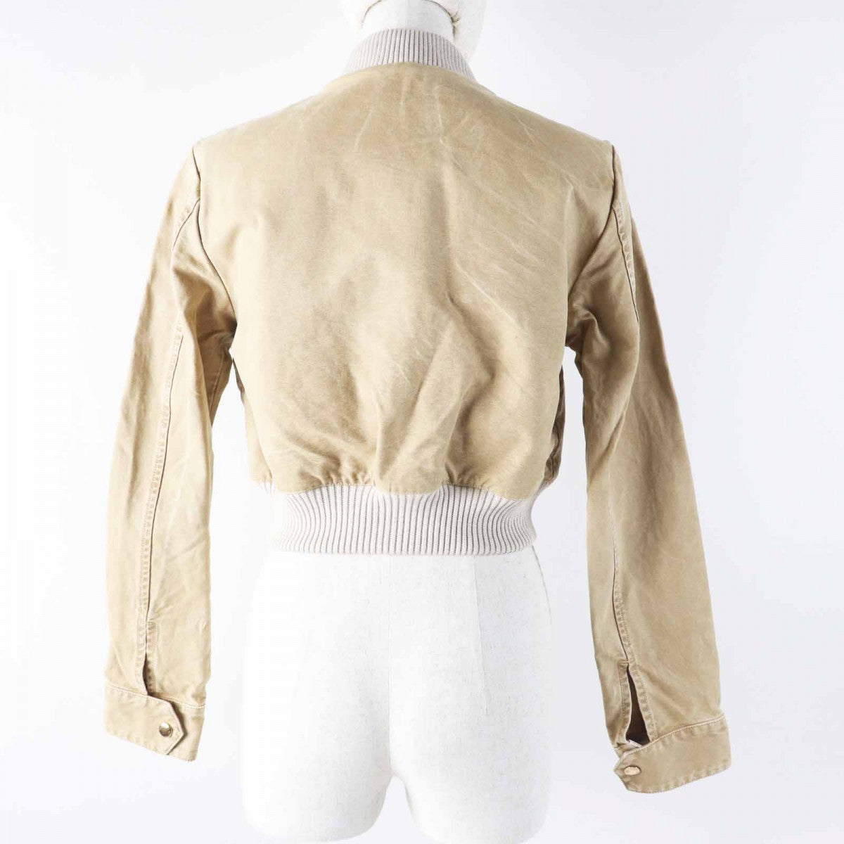 LOUIS VUITTON Jacket 1AB74I Main: 100% cotton, part: 92% cotton, part: 7% nylon, part: 1% polyurethane, part: 100% polyester beige Women 34