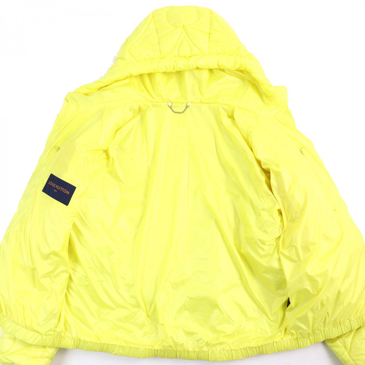 LOUIS VUITTON Blouson HMB47W Outer: 100% polyester, Lining: 100% cotton, Filling: 100% polyester yellow mens 50