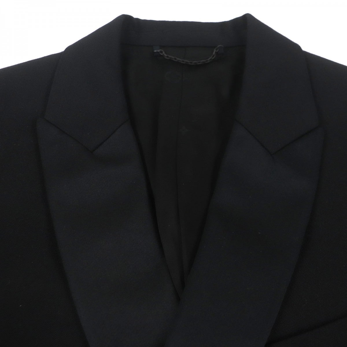 LOUIS VUITTON coat HQFC1E Outer: 100% wool, Lining: 38% acetate, Lining: 35% rayon, Lining: 18% cupra, Lining: 9% cotton black mens 50