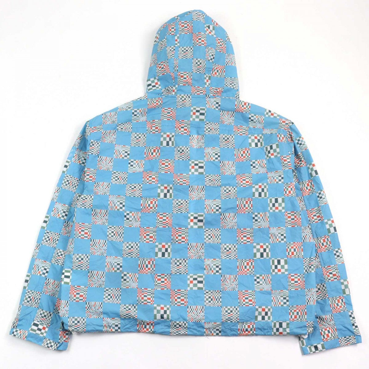LOUIS VUITTON Hoodie HKB85W Main: 100% nylon Light blue type mens 48