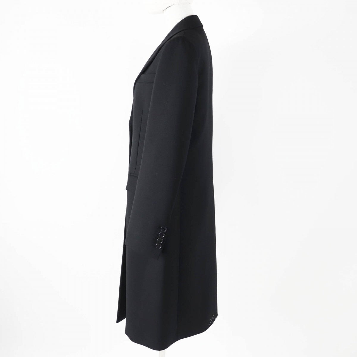 PRADA Chester coat P6490 Main: 98% wool, Main: 2% polyurethane black Women 38