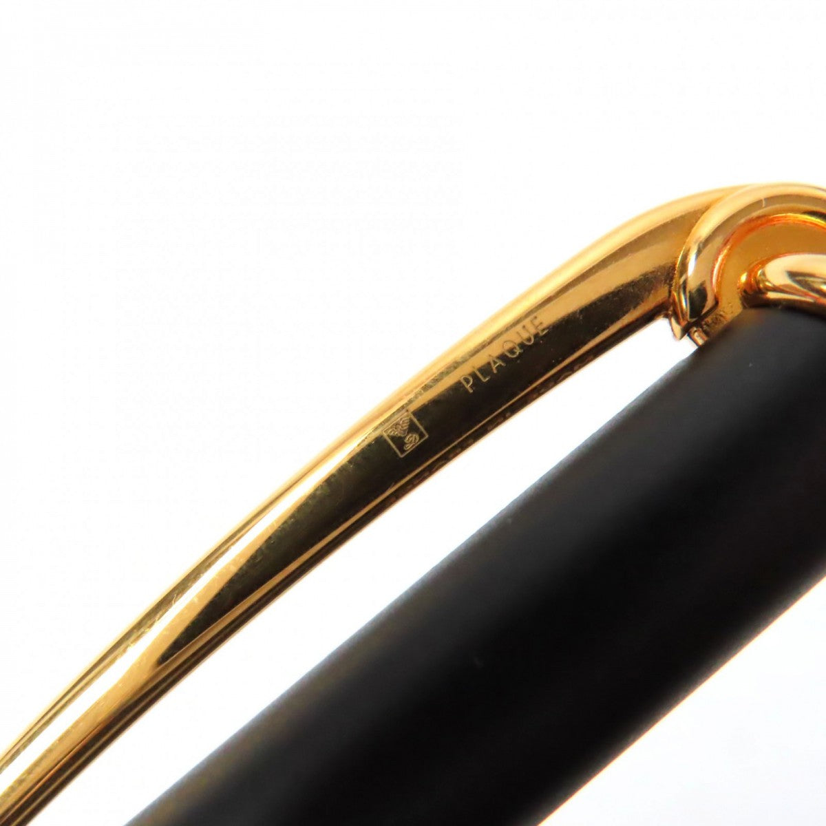 HERMES Ballpoint pen Main?Gold Plated black Allegro