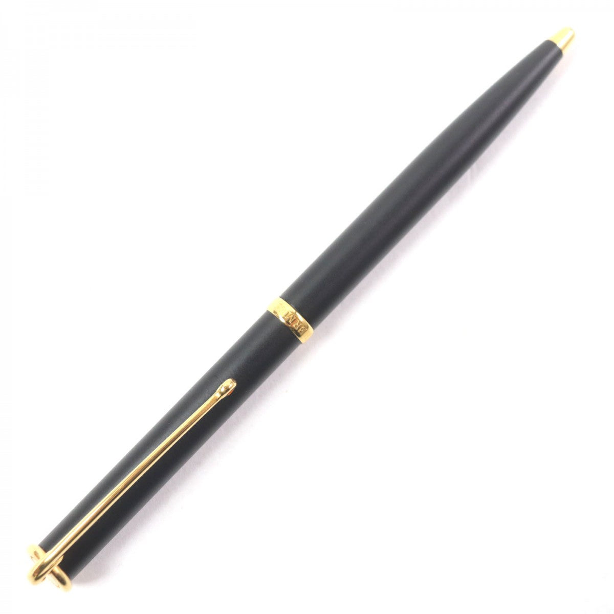 HERMES Ballpoint pen Main?Gold Plated black Allegro