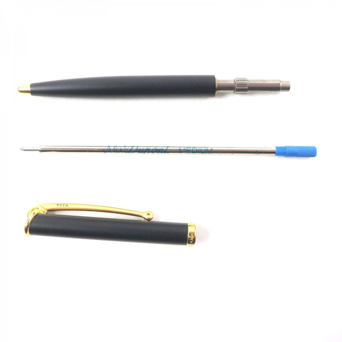 HERMES Ballpoint pen Main?Gold Plated black Allegro