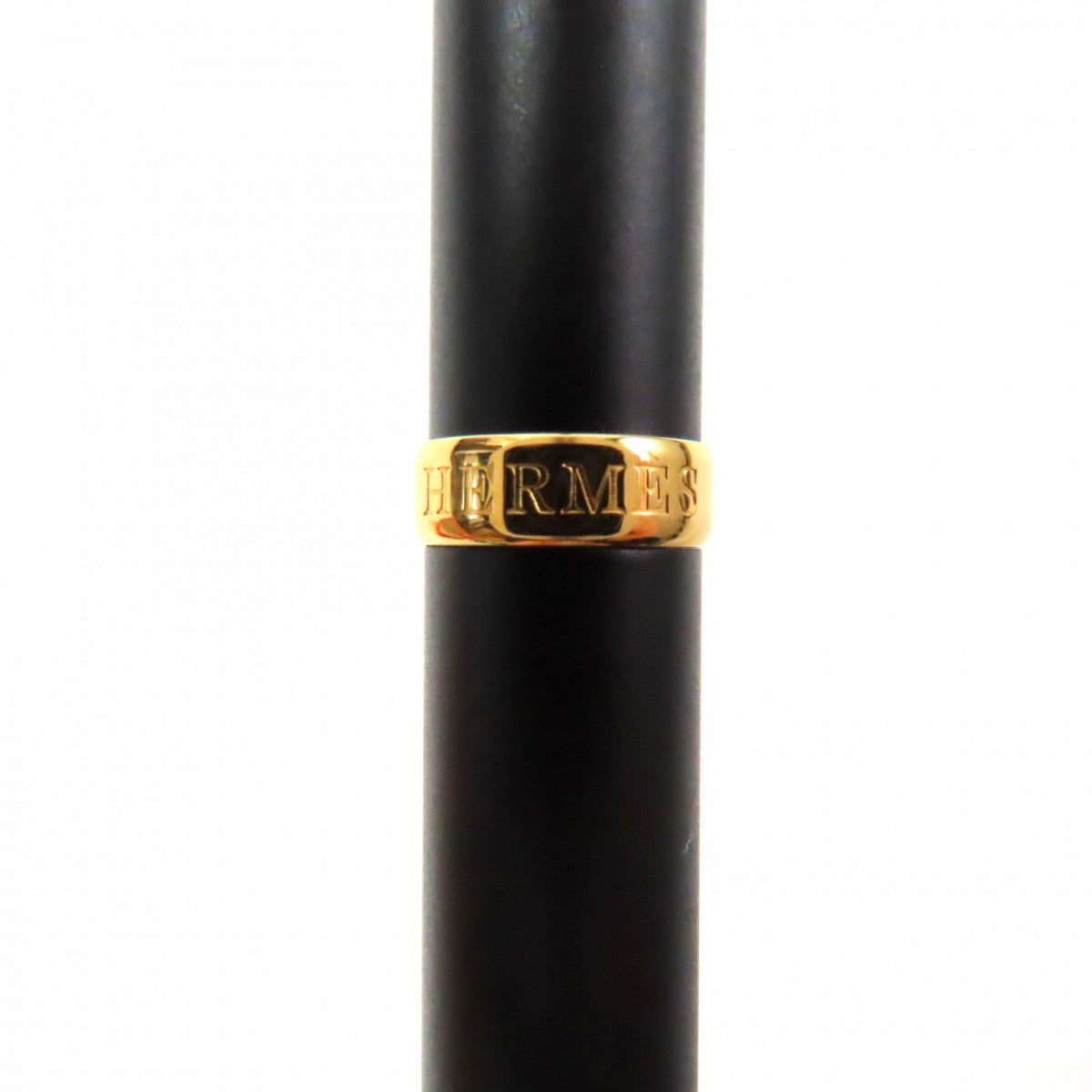 HERMES Ballpoint pen Main?Gold Plated black Allegro