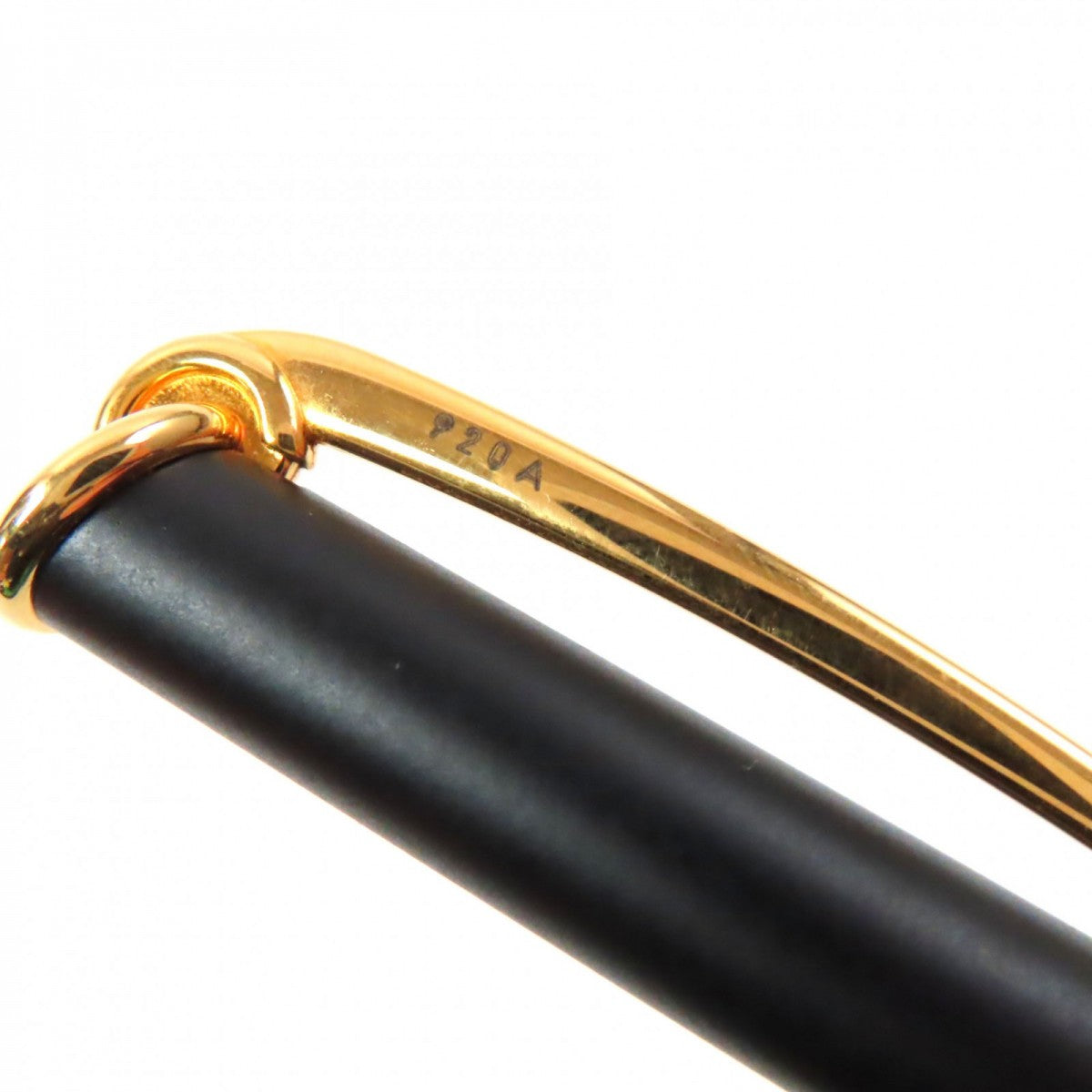 HERMES Ballpoint pen Main?Gold Plated black Allegro