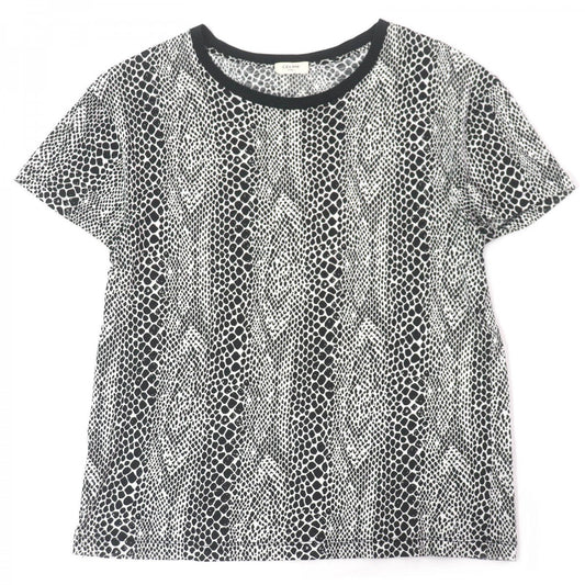CELINE Short sleeve T-shirt 2X008378E Main: 100% cotton Black White mens S