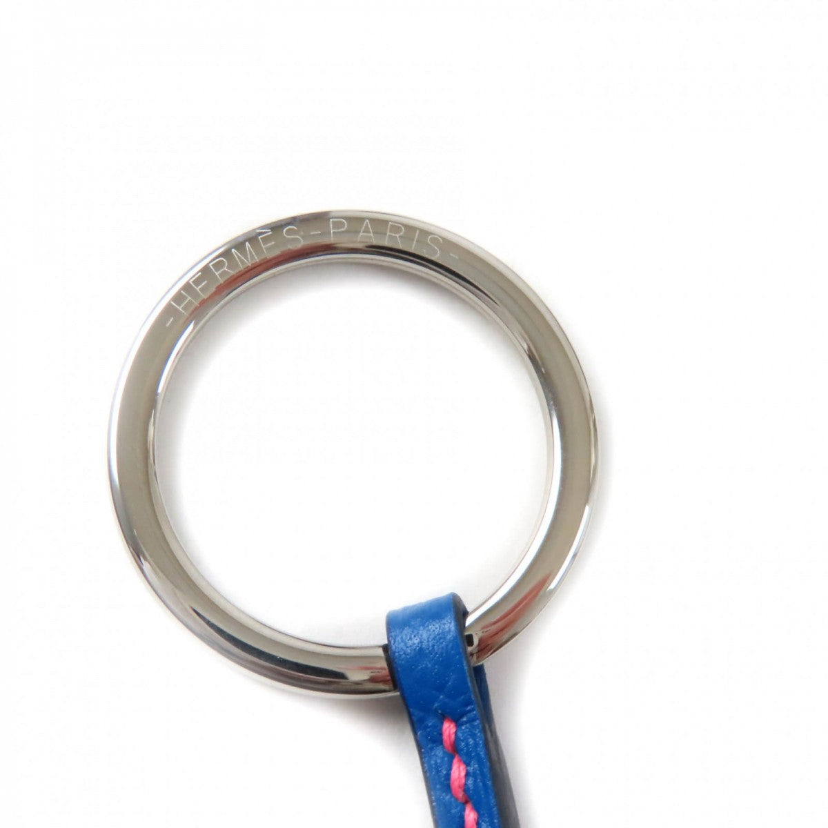 HERMES Bag charm Main?Epsom multicolor Clochette?Cle Grand Trace