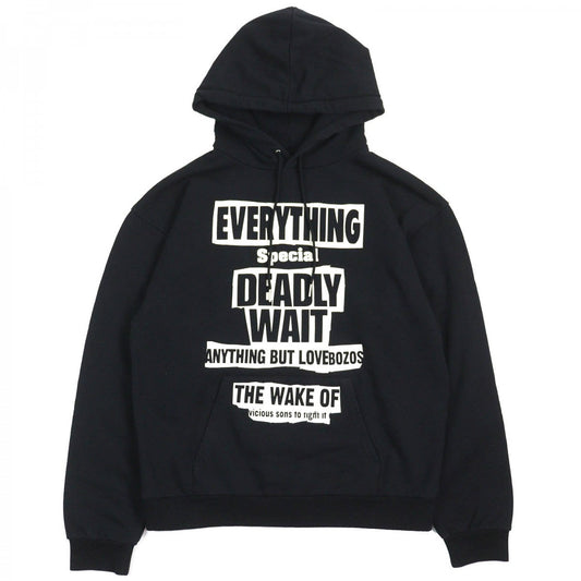 CELINE Hoodie 2Y99D670Q Main: 100% cotton Black White mens L