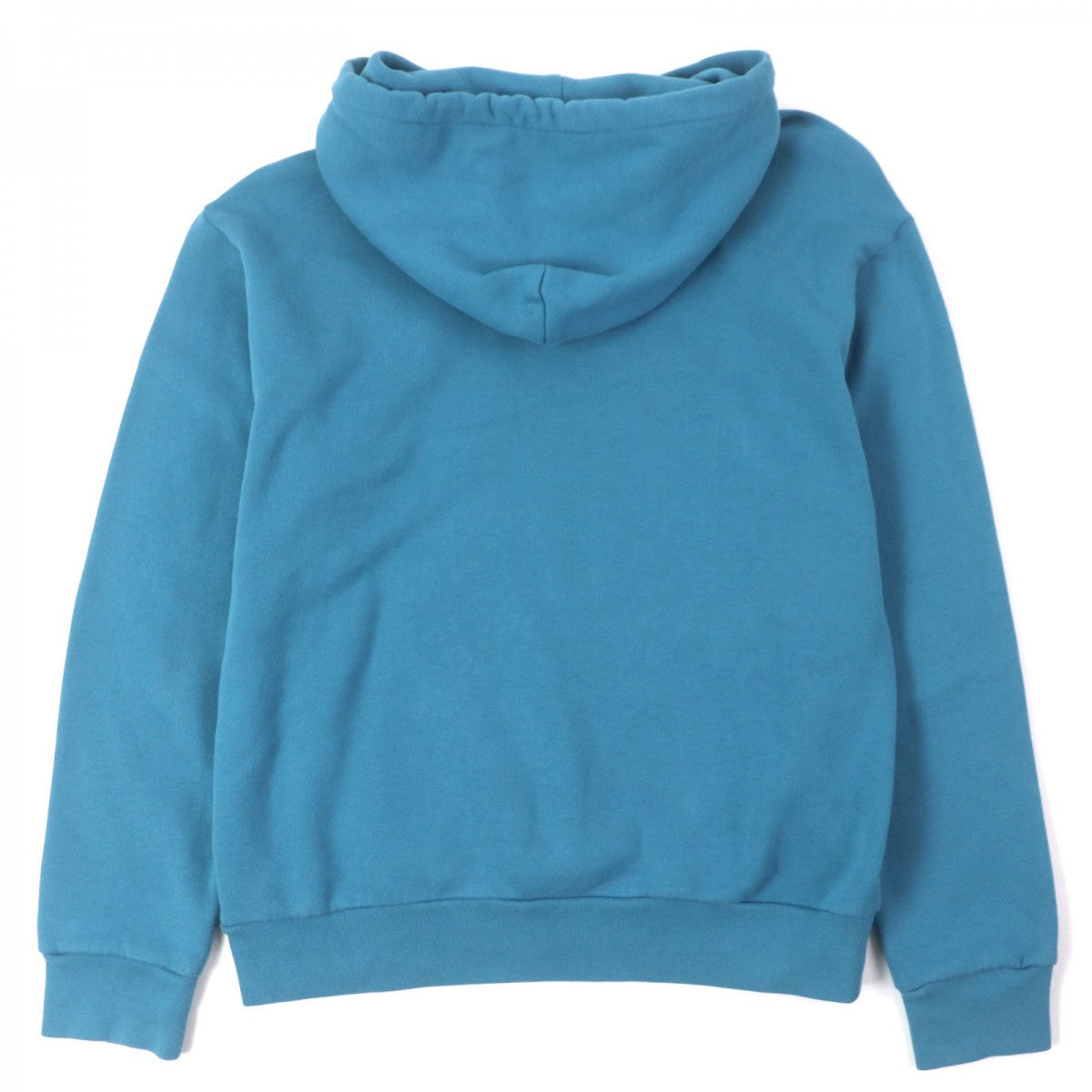 LOUIS VUITTON Hoodie Main: 100% cotton Blue type Signature hoodie with embroidery mens M