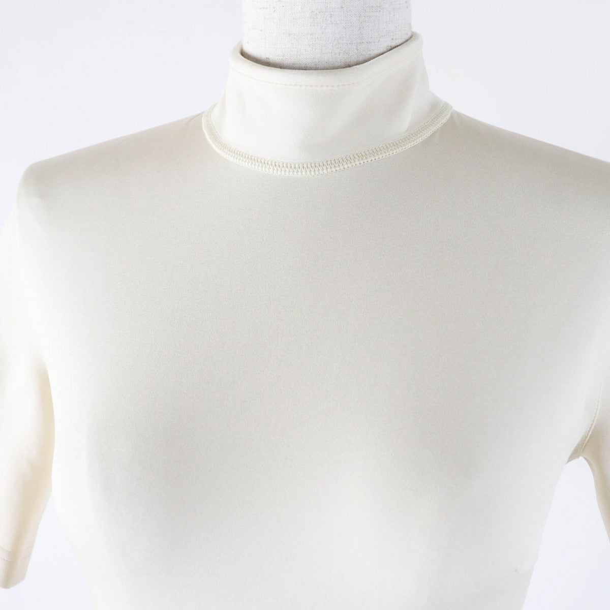 LOUIS VUITTON Cut Nylon Ivory black Sporty Cropped LV Stripes 34