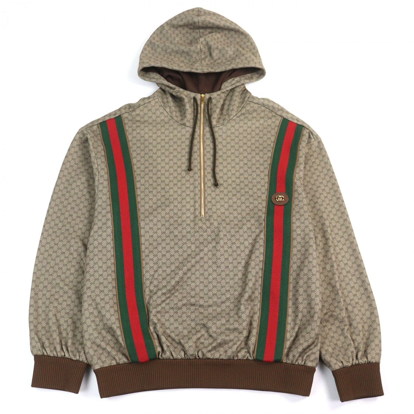 GUCCI Hoodie 655153 polyester Beige type M