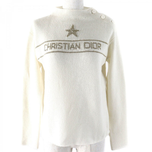 Christian Dior knit 414S94AM064 Main: 97% cashmere, Main: 2% rayon, Main: 1% polyester White gold Women 40