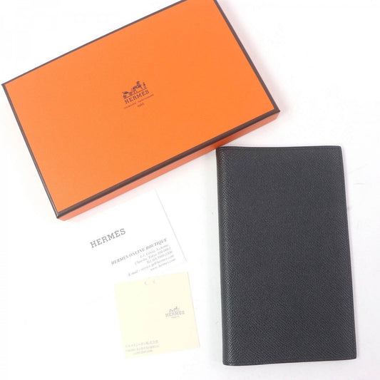 HERMES Notebook cover Epsom black Agenda Vision 2