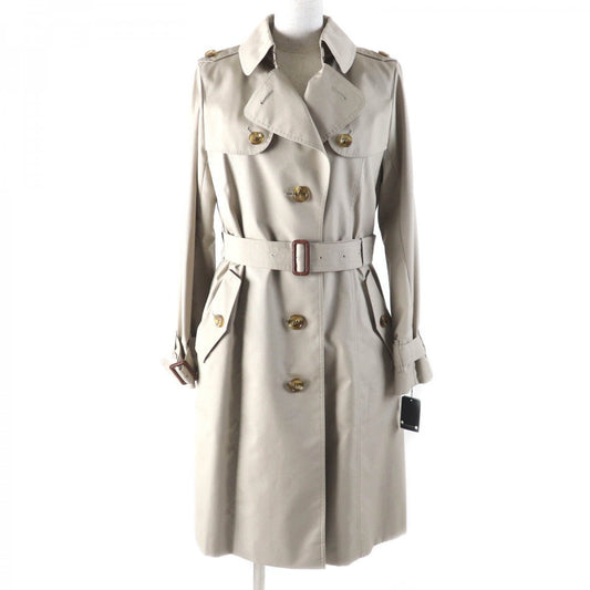 BURBERRY LONDON trench coat Outer: 63% polyester, Outer: 37% cotton, Lining: 100% cotton, Part: 100% cupra, Part: cowhide beige Women 11