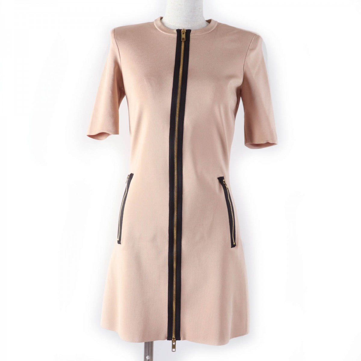 GUCCI one piece 678207 Main: 88% rayon, 10% nylon, 2% polyurethane pink beige Women XS