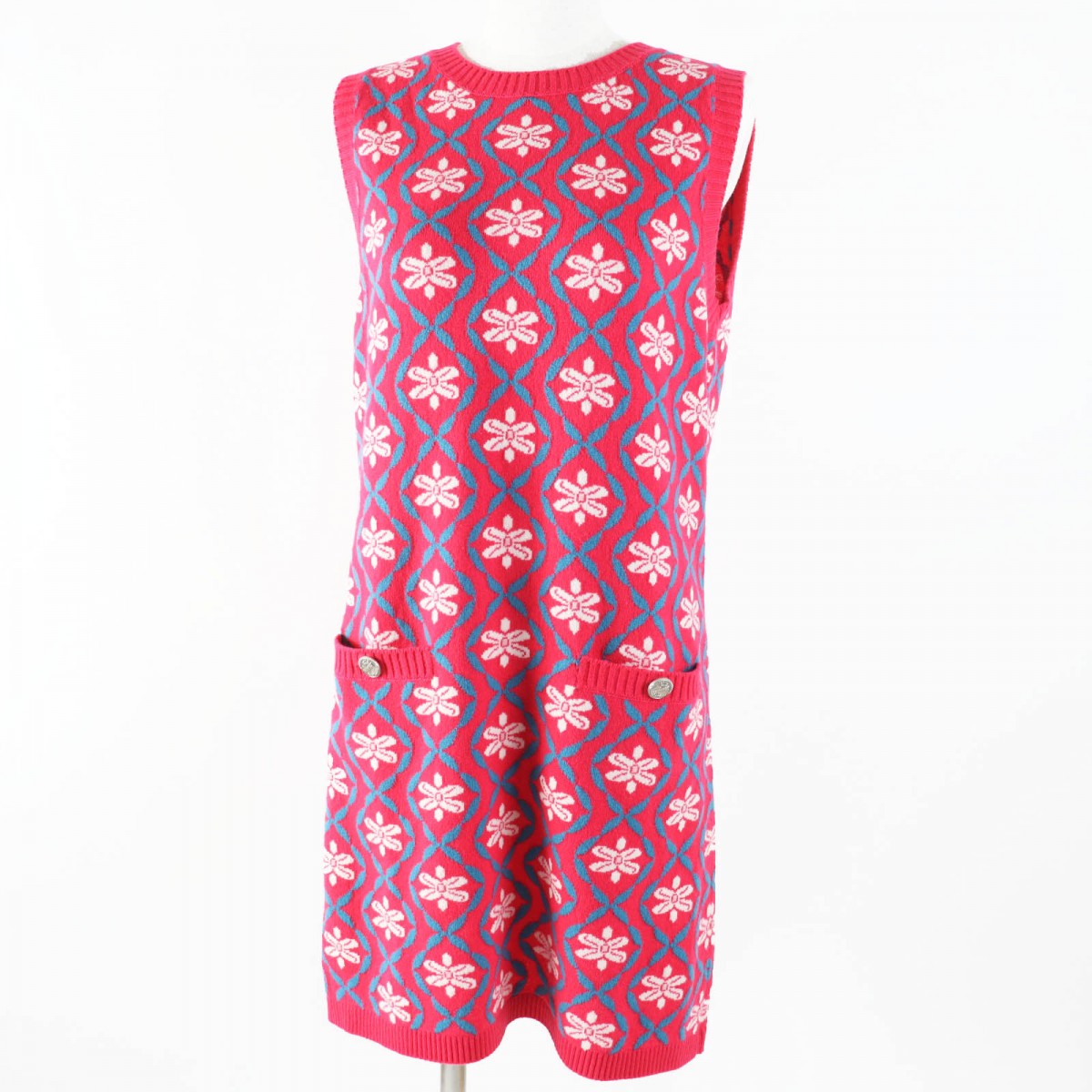 CHANEL one piece P55807 Main: 100% cashmere Pink type Women 38