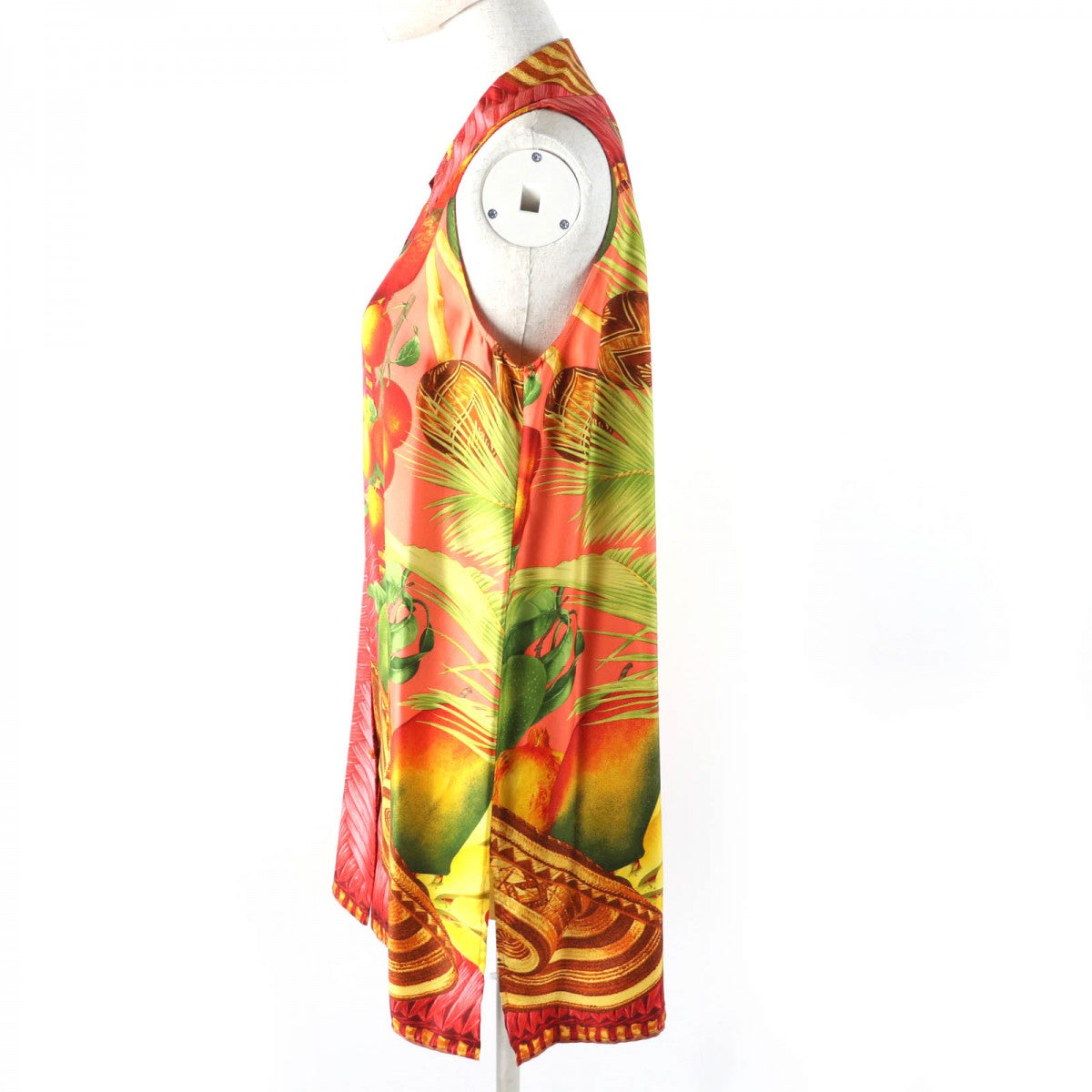 GUCCI Tunic Main: 100% silk Red type Multicolor Women 38