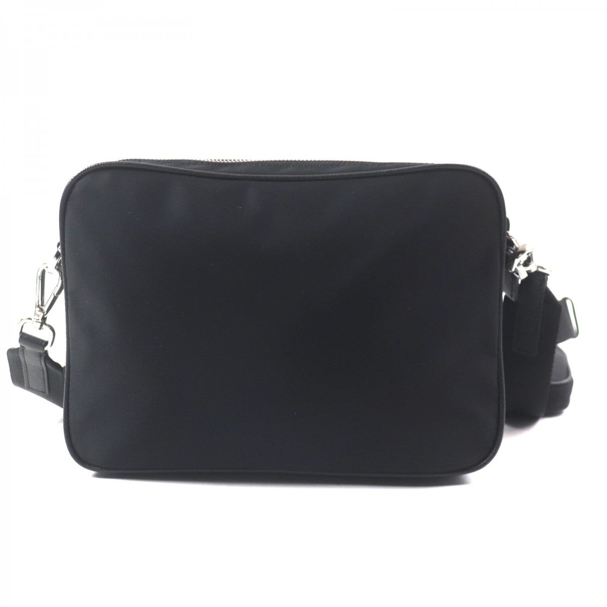 PRADA Shoulder Bag 2VH133 Main: Nylon, Part: Saffiano leather black mens