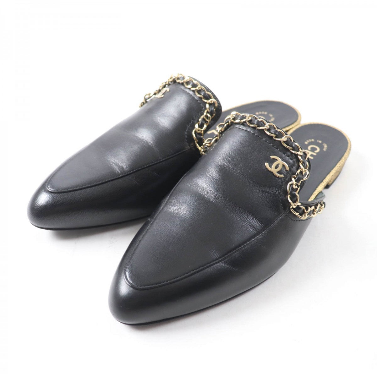 CHANEL Mule 19A G34926 Main: Leather black Women 37.5
