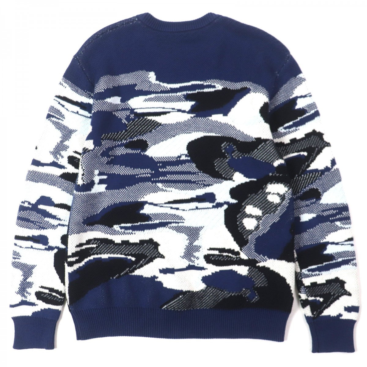 LOUIS VUITTON sweater Main: 100% cotton Navy multi mens S
