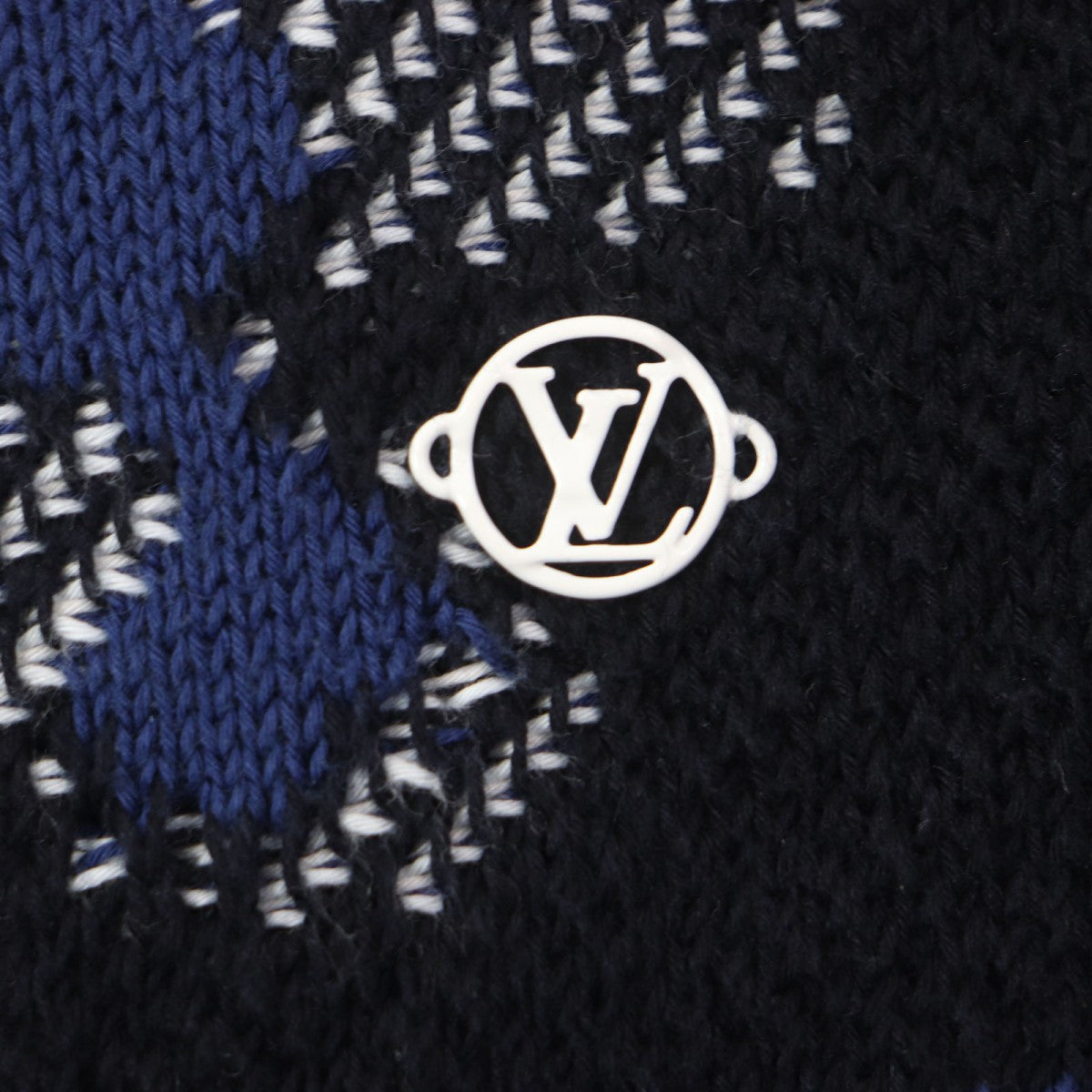 LOUIS VUITTON sweater Main: 100% cotton Navy multi mens S