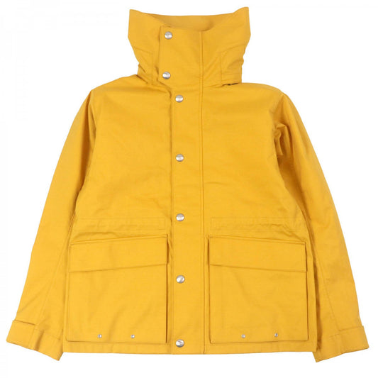 BURBERRY LONDON Mountain Hoodie Main: 50% cotton, Main: 40% wool, Main: 10% silk, Lining: 100% polyester yellow mens 46