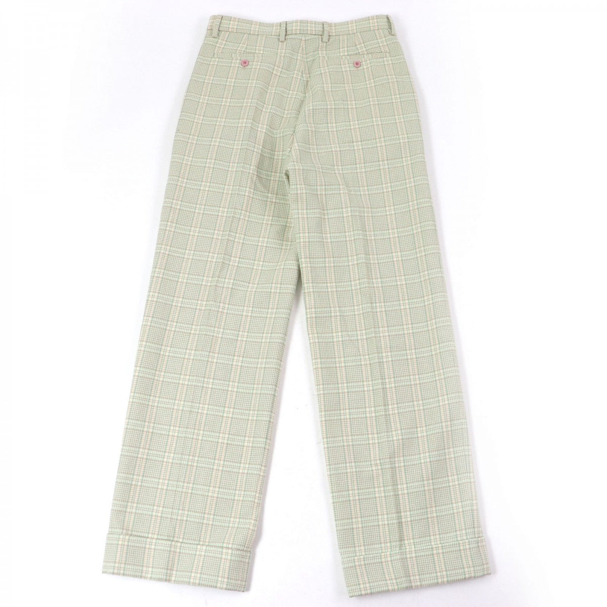 GUCCI Pants 653360 Main: 90% wool, Main: 10% nylon Green type mens 46