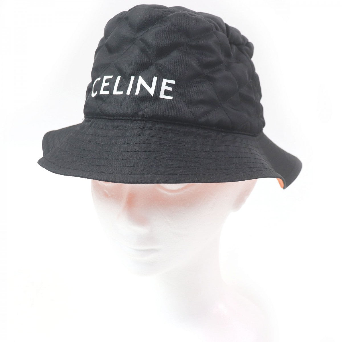 CELINE hat 2AUB0930C Outer: 100% nylon, Lining: 100% polyester, Filling: 100% polyester black mens M