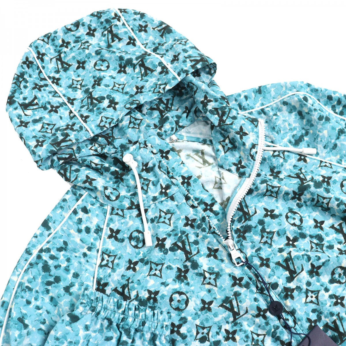 LOUIS VUITTON Nylon jacket Outer: 100% nylon, Lining: 100% cotton Light blue type mens 50