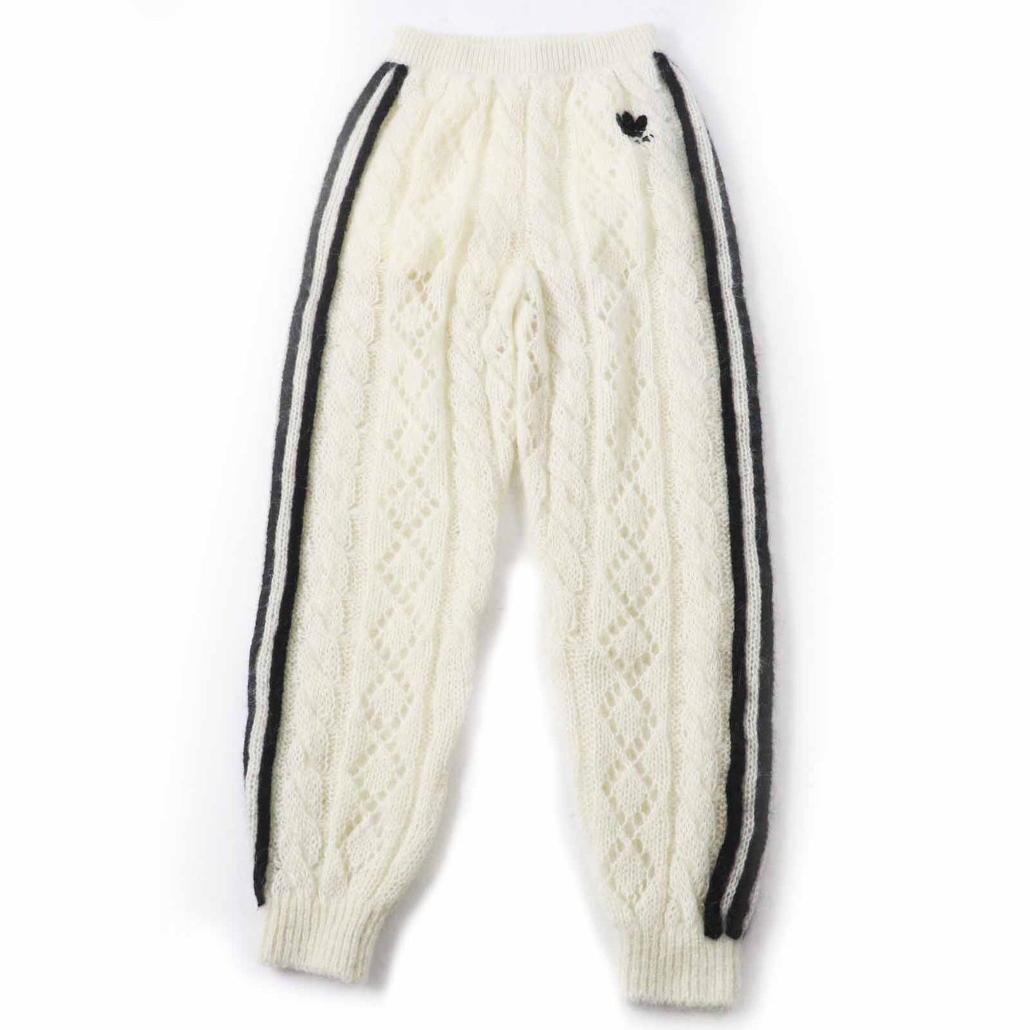 Gucci×adidas Trefoil mohair Nylon Knit Pants
