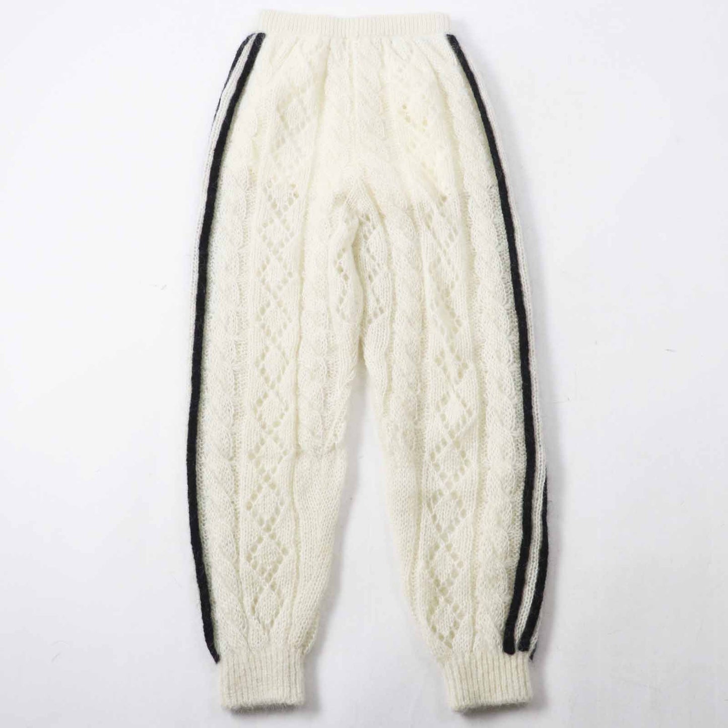 Gucci×adidas Trefoil mohair Nylon Knit Pants