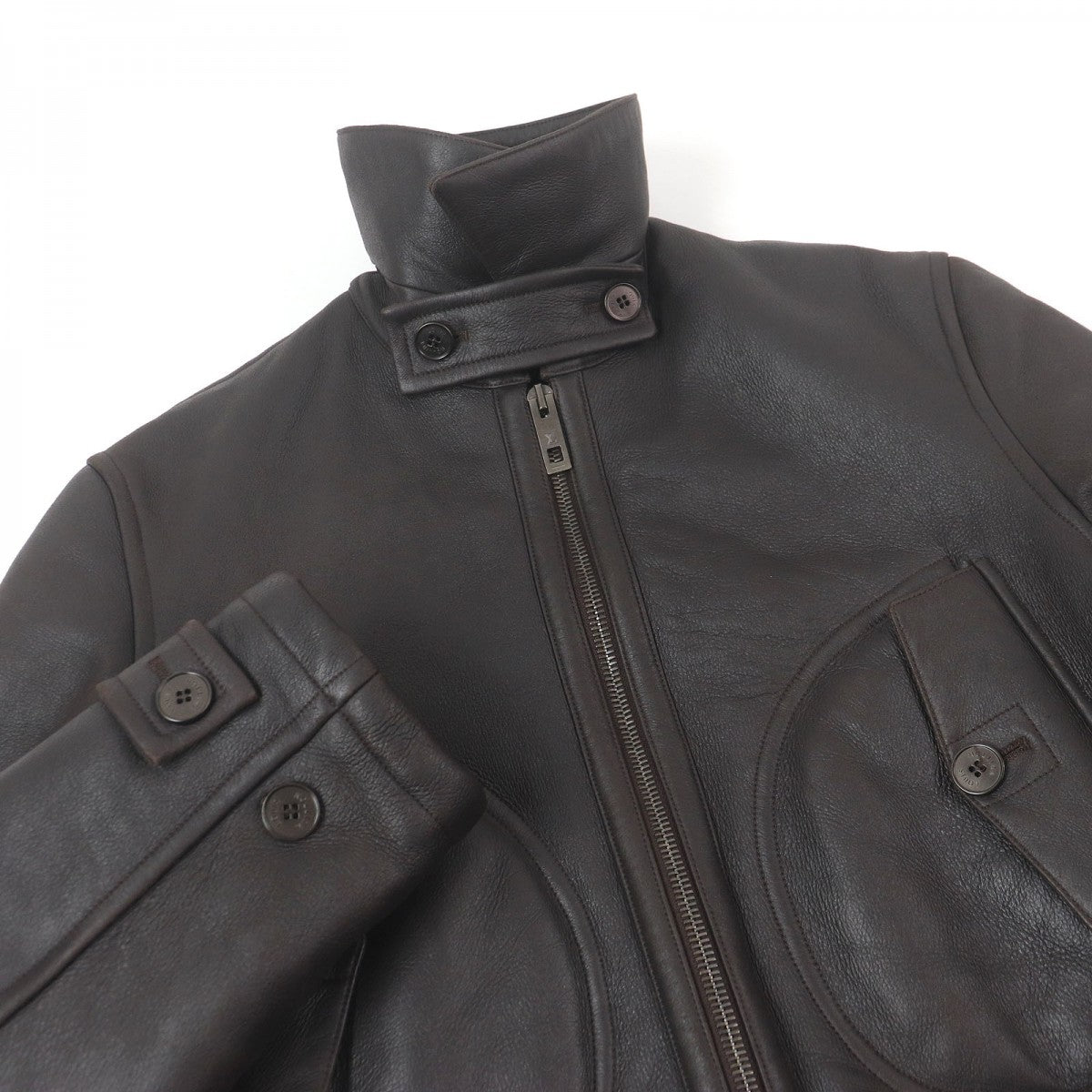 LOUIS VUITTON Mouton coat Main: 100% sheep leather Brown mens 46