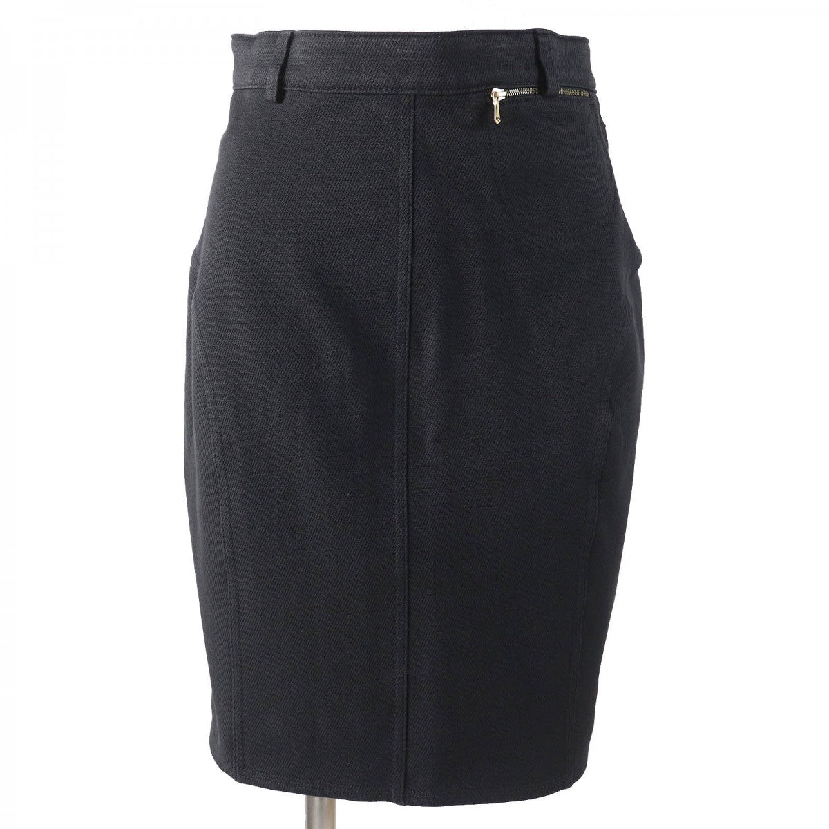 GUCCI skirt Main: 95% cotton, Main: 5% elastane Black type Women 40