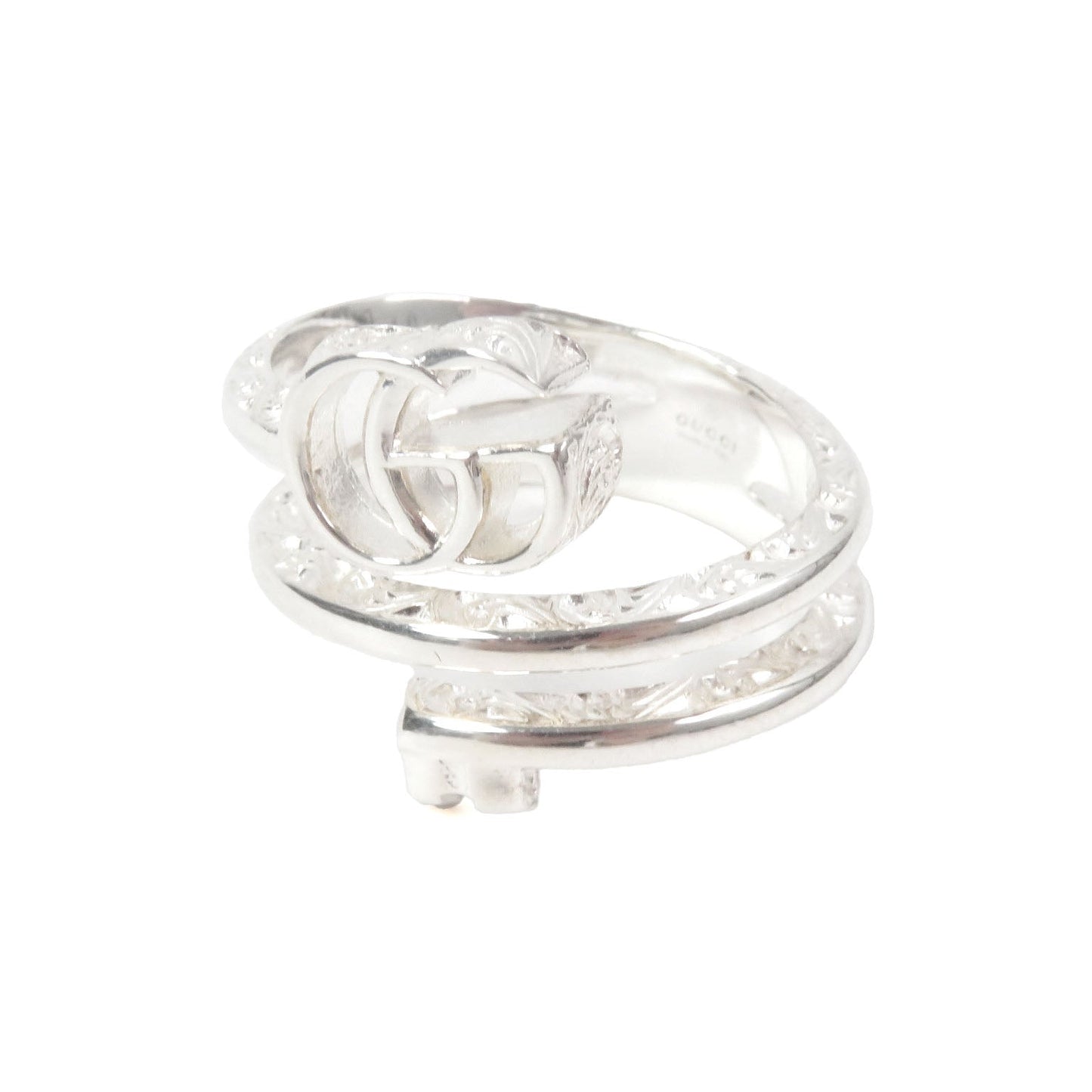Gucci Double G key motif AG925 Ring