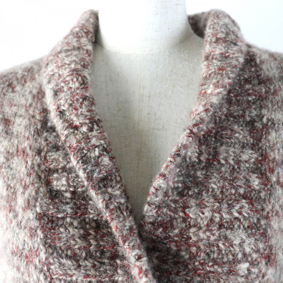 CHANEL cardigan P420009K03238 Main: 42% wool, 39% cashmere, 17% alpaca, 2% rayon Red type Women 34