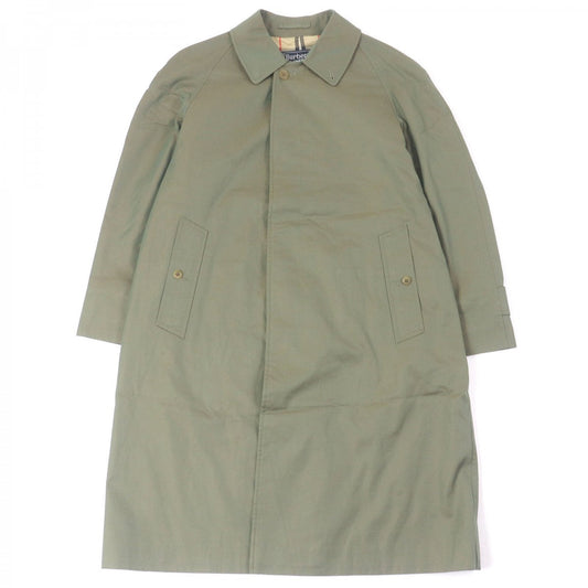 BURBERRY Stainless collar coat Main: 100% cotton, sleeve lining: polyester iridescent mens