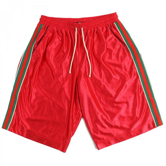 GUCCI Shorts 659460 Outer: 100% polyester, Part: 100% polyamide, Lining: 100% polyamide Red mens S