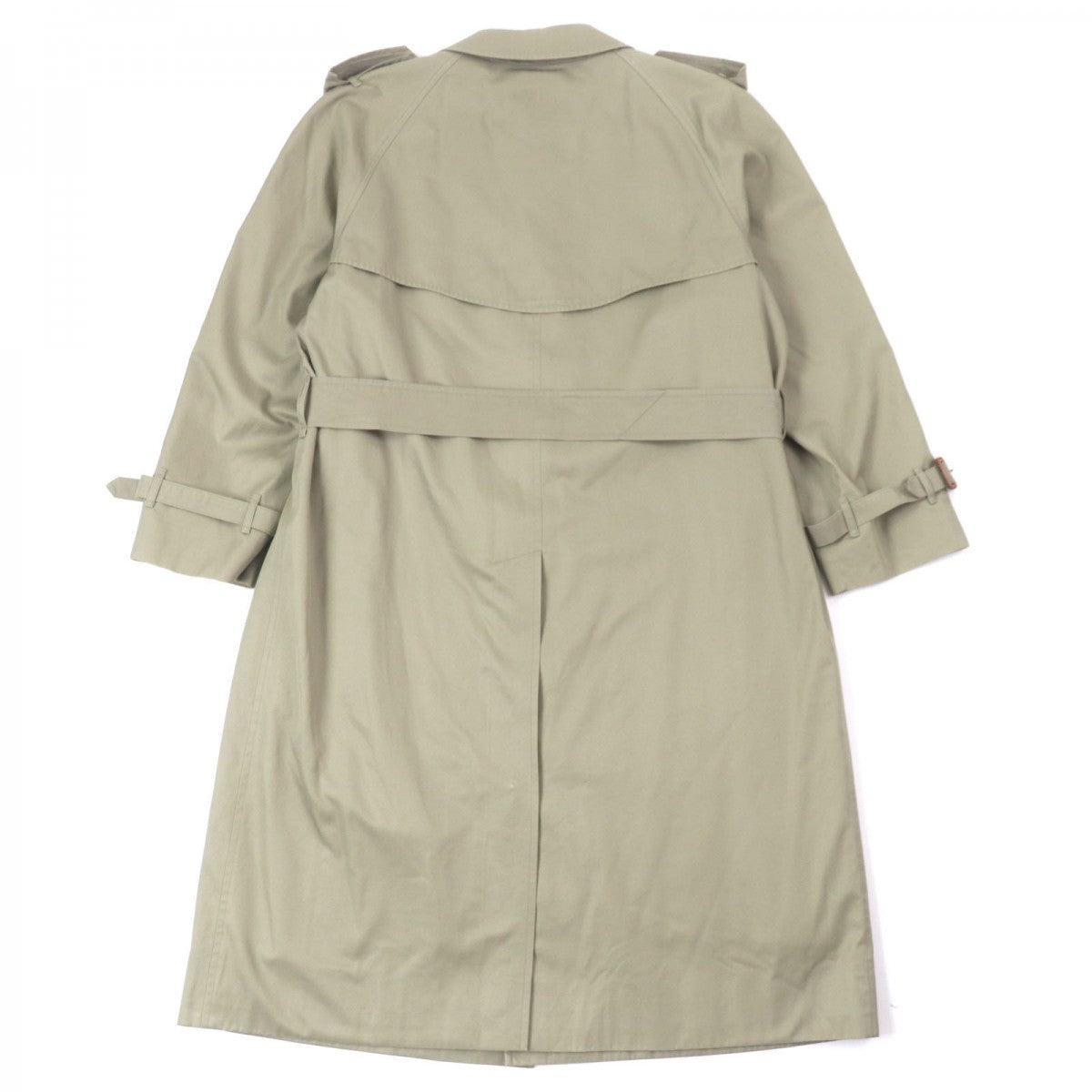 BURBERRY Stainless collar coat Outer: 70% cotton, Outer: 30% polyester, Lining: polyester, Lining: cotton, Sleeve lining: polyester khaki mens
