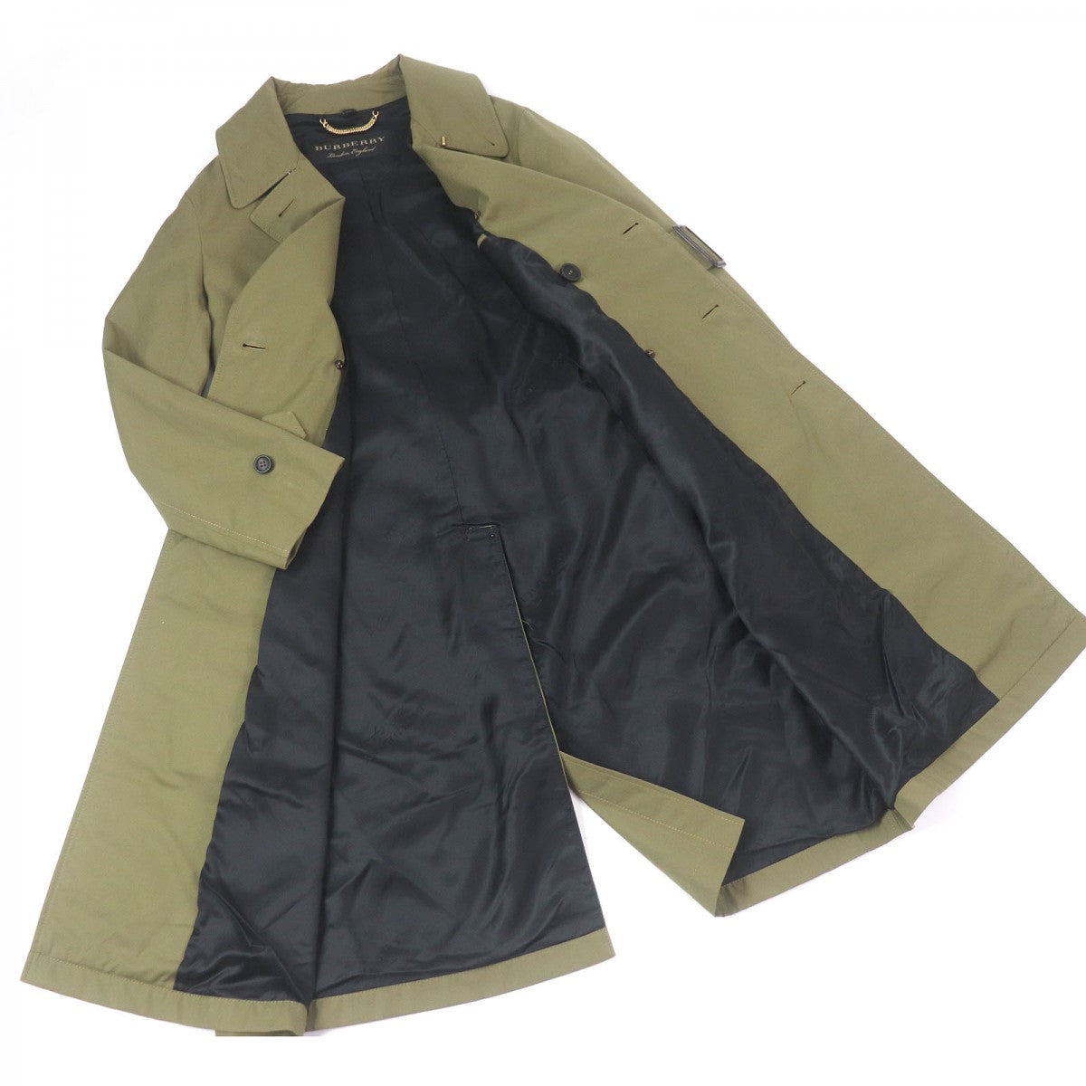 BURBERRY trench coat 4551350 Main: 100% cotton khaki mens 44